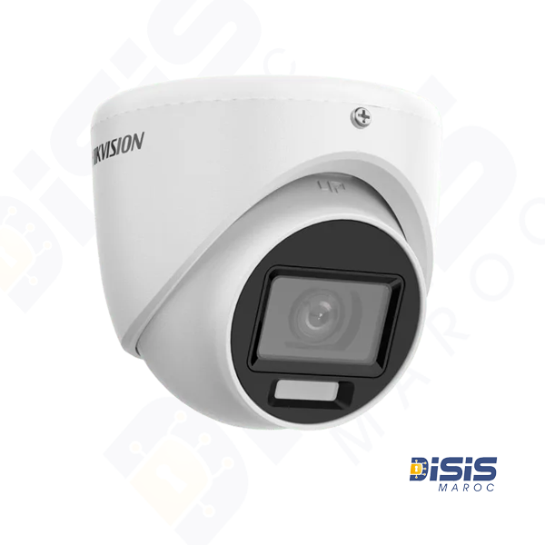 Camera Analogique 3K Hybrid light+ColorVu+Audio Dome DS-2CE70KF0T-LMFS