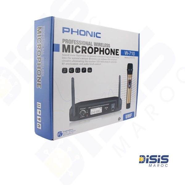 Système de microphone sans fil Phonic W-720