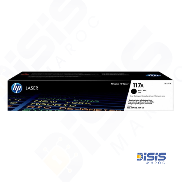 Toner HP W2070A (117A) Noir – Compatible LaserJet 150/178/179A