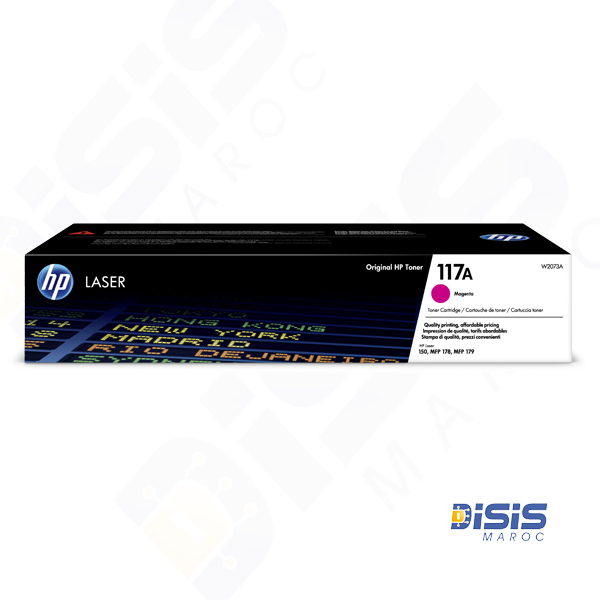 Toner HP W2073A (117A) Magenta – Compatible LaserJet 150/178/179A