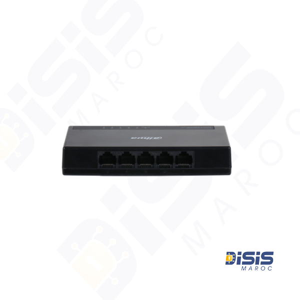 Commutateur Ethernet Gigabit à 5 ports (modèle : DH-PFS3005-5GT-L)