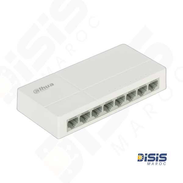 Commutateur Ethernet Desktop 8 Ports Fast Ethernet