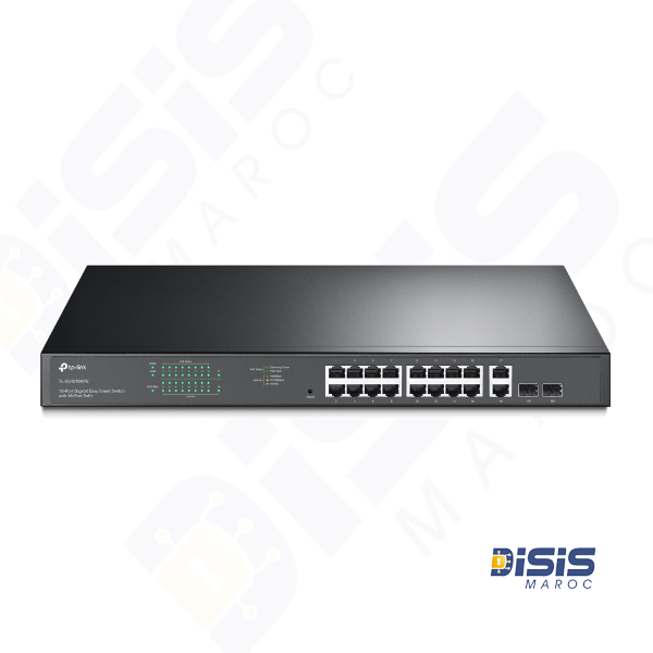 Commutateur PoE 16 ports Gigabit DS-3E1518P-EI-M