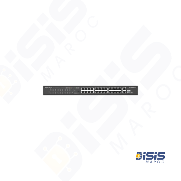 Switch RG-NBS3100-24GT4SFP-P, PoE de niveau 2 compatible Cloud , 28 ports Gigabit