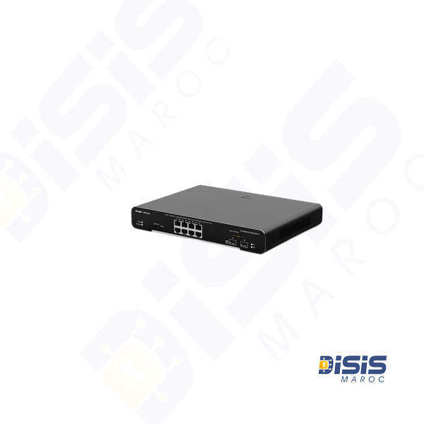 Switch PoE RG-NBS3100-8GT2SFP-P, de niveau 2 compatible Cloud 10 ports Gigabit