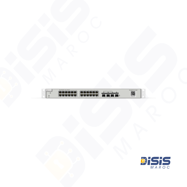 Switch non-PoE RG-NBS5100-24GT4SFP de niveau 2+ avec 28 ports gigabits