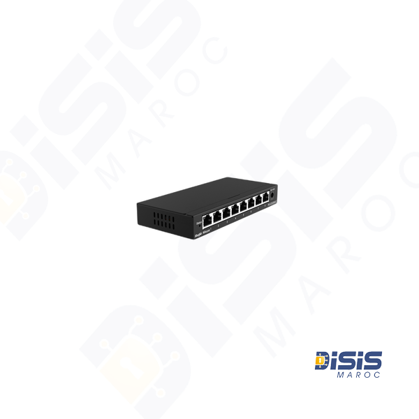 Switch non-PoE compatible Cloud à 8 ports Gigabits RG-ES208GC