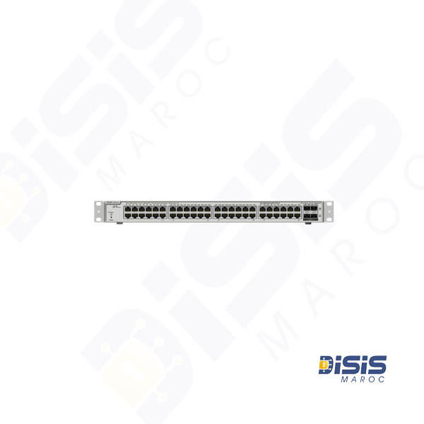 Switch PoE RG-NBS3200-48GT4XS-P, de niveau 2 compatible Cloud avec 48-ports Gigabit, 4 ports uplinks SFP+ 10G