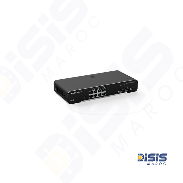 Switch RG-NBS3100-8GT2SFP, Non-PoE de niveau 2 compatible Cloud , 10 ports Gigabit