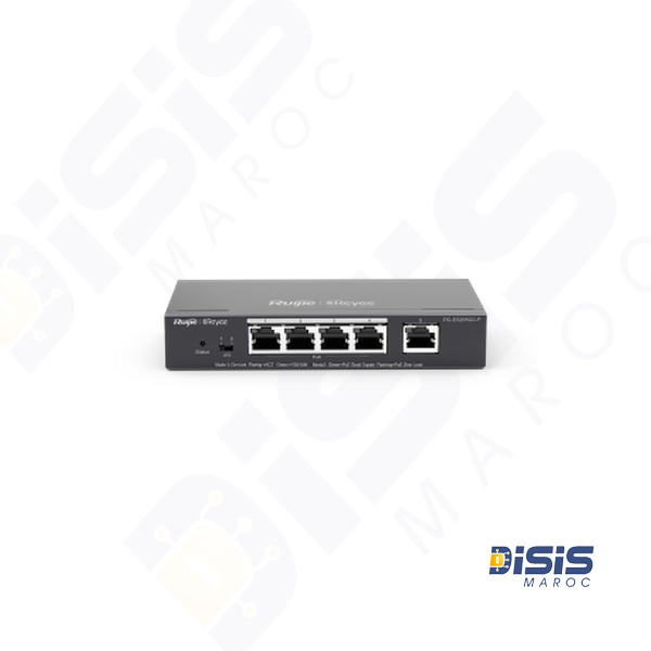 Switch PoE intelligent, compatible Cloud, 5 ports Gigabits RG-ES205GC-P