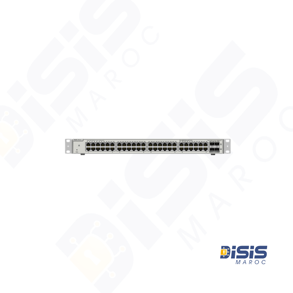 Switch non-PoE RG-NBS5200-48GT4XS, de niveau 2+ avec 48 ports gigabits, 4 uplinks SFP+