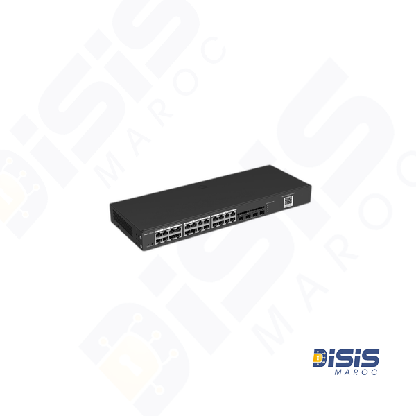 Switch RG-NBS3100-24GT4SFP, non-PoE de niveau 2 compatible Cloud , 28 ports Gigabit