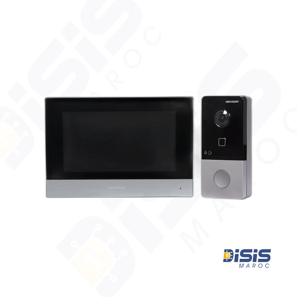 Kit d'interphone vidéo DS-KIS603-P