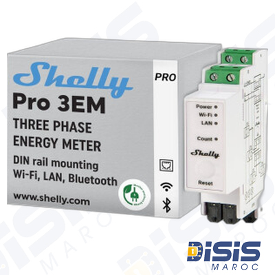 Shelly Pro 3EM avec Ethernet