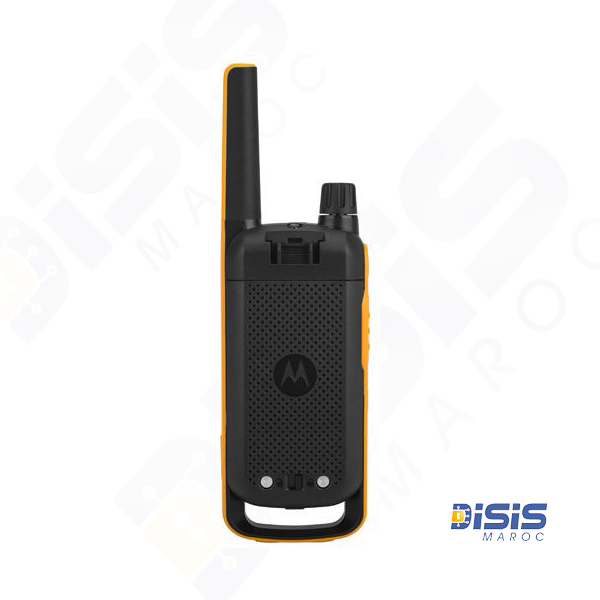 Motorola T82 Extreme – Talkie-Walkie Étanche IPX4 – Portée jusqu’à 10 km – Pack de 2