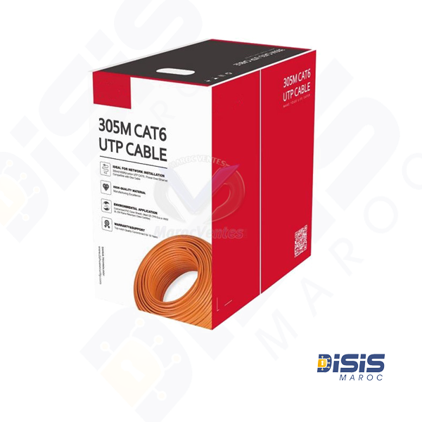 CABLE RESEAU DAHUA 305M CAT6 X