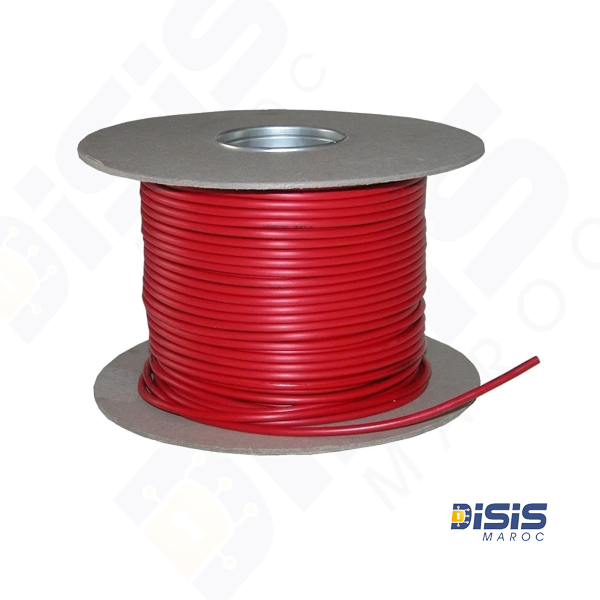 Câble Incendie 1 Paire AWG20 0.81mm - Rouge