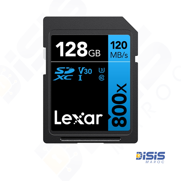 Lexar 633x 128GB Carte mémoire MicroSDXC UHS-I V30 U3 4K UHD haute performance