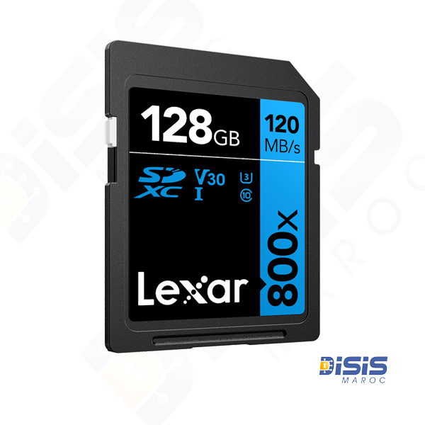 Lexar 633x 128GB Carte mémoire MicroSDXC UHS-I V30 U3 4K UHD haute performance