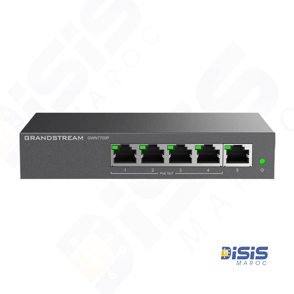 Routeur Wi-Fi 6 Grandstream GWN7700P – Haute performance avec PoE