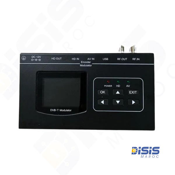 Modulateur TNT Master MA‑642 Black – Signal RF stable, sortie RF unique