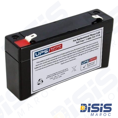 Batterie Rechargeable 6V-1.3AH NP1.3-6