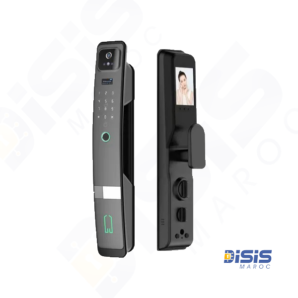 Serrure intelligente WD20P WDLINK – Accès Wi-Fi, reconnaissance faciale, empreinte digitale, écran tactile