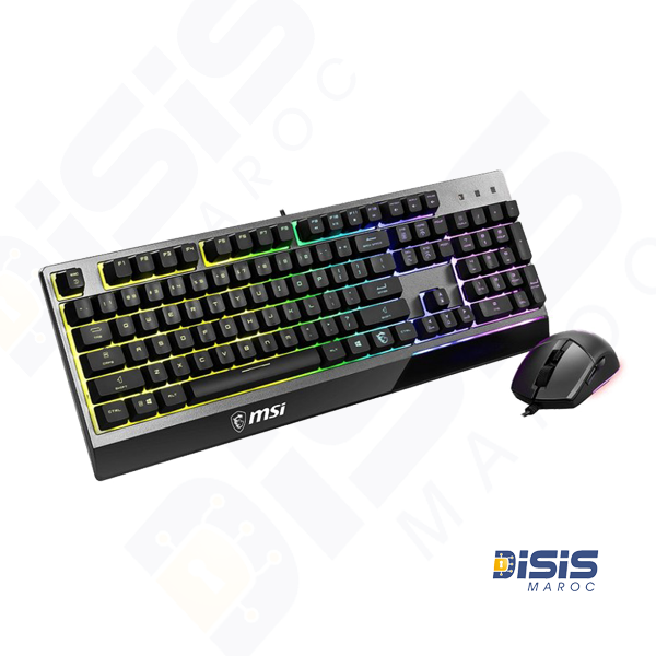 MSI Clavier Souris VIGOR GK30 COMBO FR