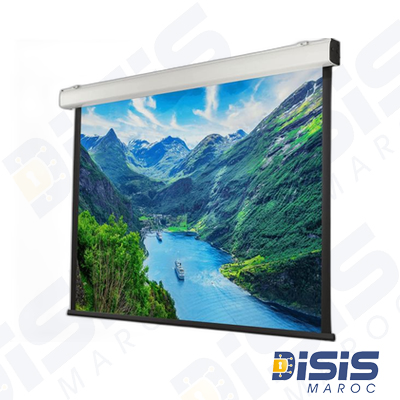 ECRAN DE PROJECTION ELECTRIQUE NWC 5M x 5M AVEC TÉLÉCOMMANDE
