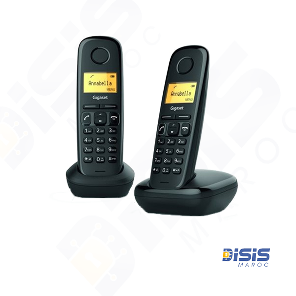 TÉLÉPHONE SANS FIL GIGASET A170 NOIR