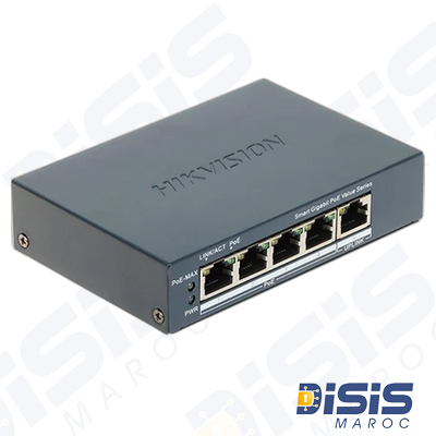 Switch Gigabit POE Smart 4 Ports DS-3E1505P-EI/M