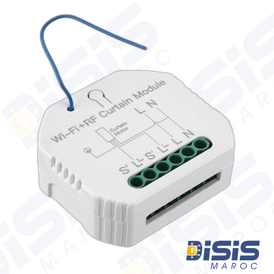 TUYA Switch Rideau Wifi RF MS-108WR